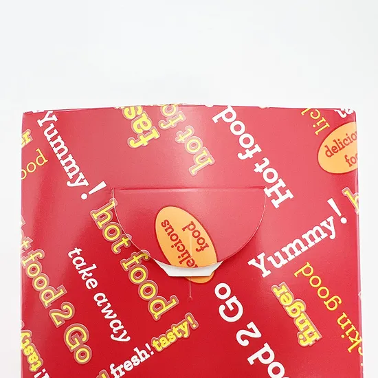 Custom Printed Eco-Friendly Popcorn Box Fried Chicken Packaging Boxes Factory Cheap Custom Shape Recyclable Paper Chip Box