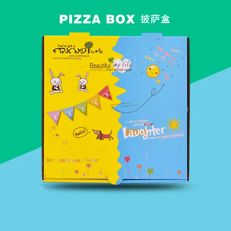 Custom Print Pizza Packing Box 12 Inch Pizza Box Cardboard Box Pizza Box