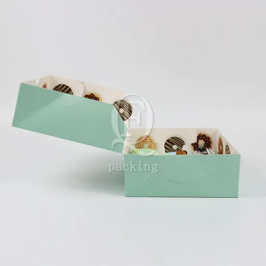 Quality Assurance Prevent Deformation Customized Paper Cake Boxes for Gift Giving