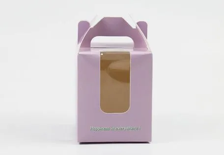 Quality Assurance UV Protection Customized Cup Cake Paper Box for Wedding Anniversary