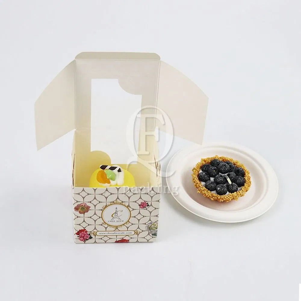 Not Easy to Deform Anti-Scratch Frozen Packaging Cake Box for Graduation Ceremony