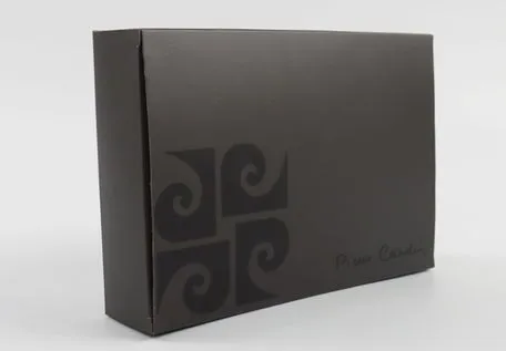 Solid Texture Foldable Customized Paper Gift Packaging Box for Clothing Packaging