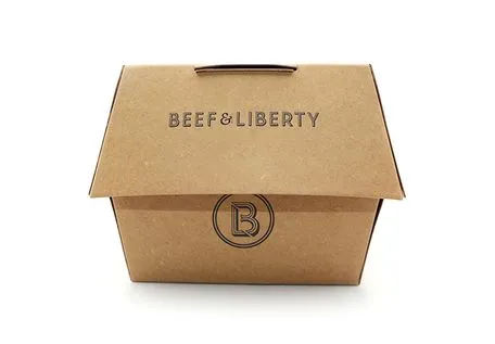 Oil-Resistant Dust-Proof Customized Paper Pulp Burger Box for Theater Viewings