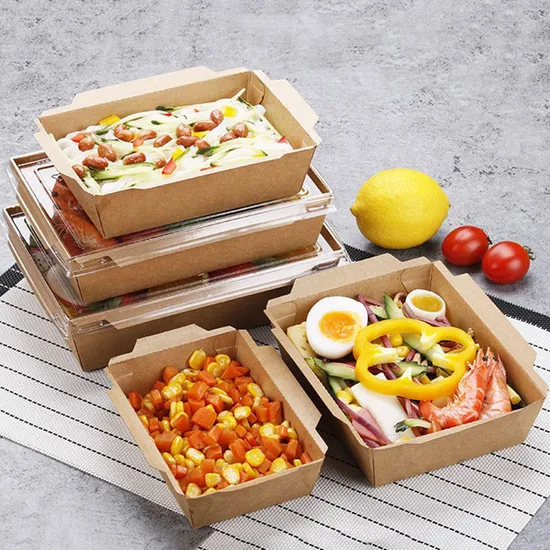 Fruit Packing Box/Take Away Box/Pizza Packing Box/Food Paper Packing Box/Disposablesalad Food Packaging/Lunch Box/Custom Cardboard Packaging Box