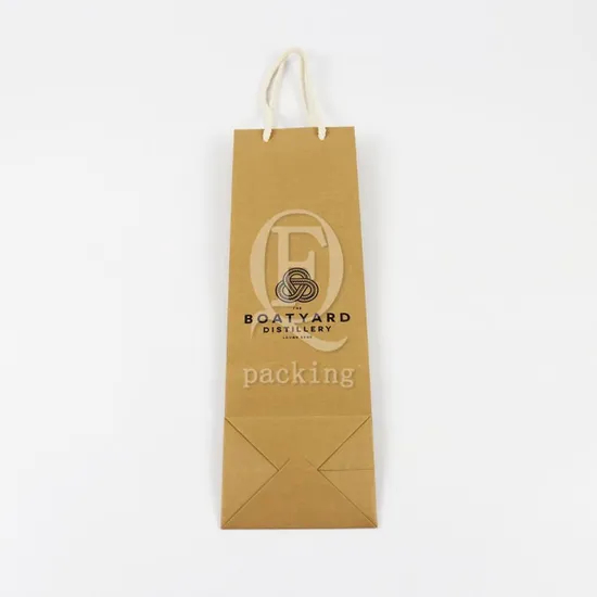 Safe and Hygienic Moisture-Resistant Customized Paper Gift Bag for Bakery Pastries