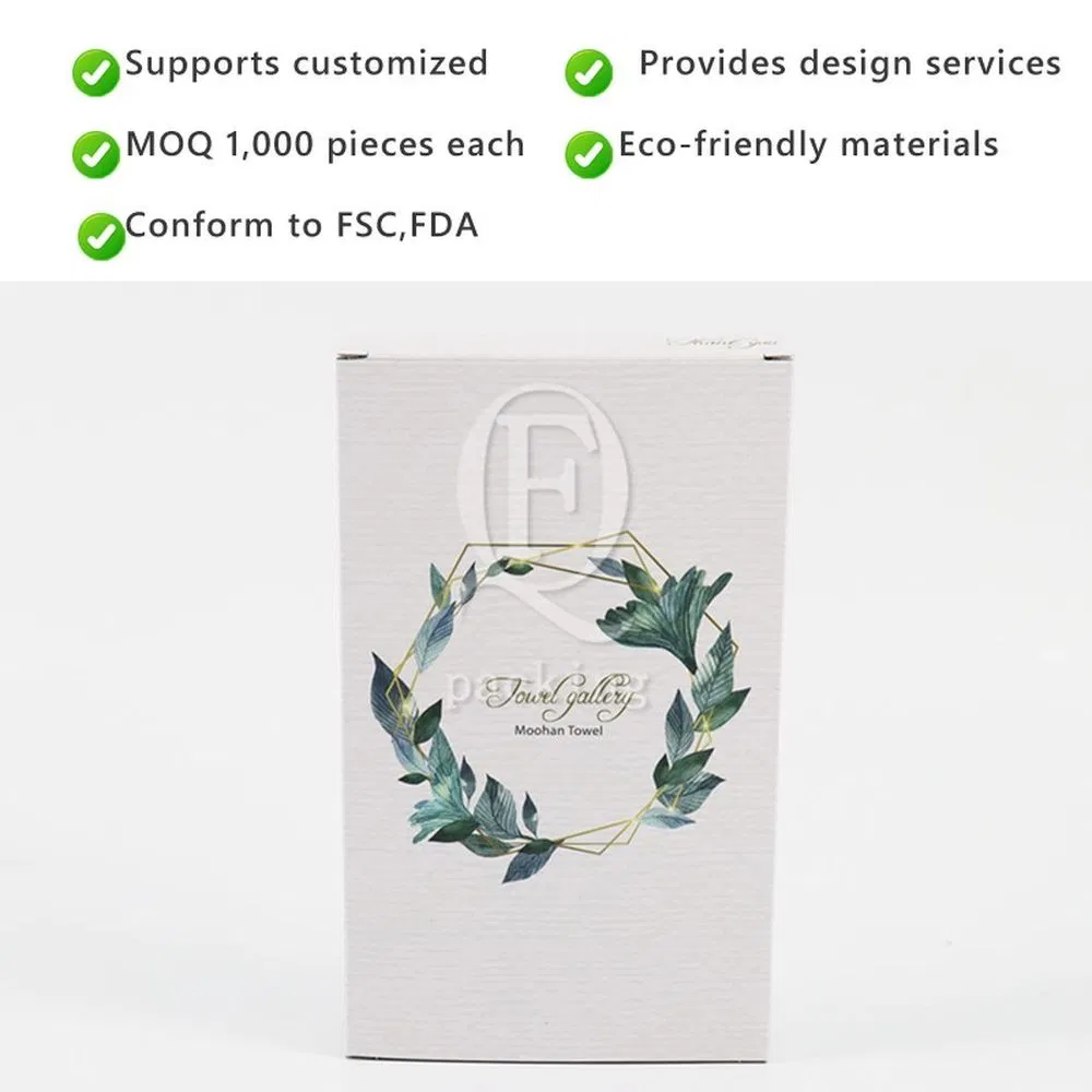 Solid Texture Easy to Recycle Gift Packing Box for Baby Product Packaging