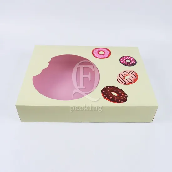 Exquisite High-Quality Printing Customized Packaging Square Cake Box for Club Celebration