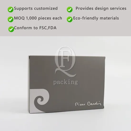 Lightweight Stackable Customized Craft Paper Gift Box for Household Product Packaging