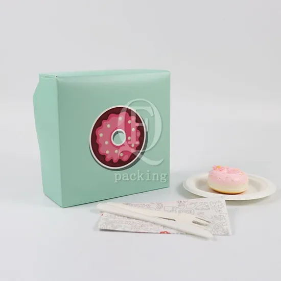 Creative Design Various Sizes Customized Foldable Paper Cake Box for Social Dance