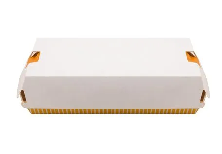 Folding Design No Deformation Customized Biodegrable Hamburger Box for Camping or Hiking