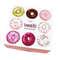 Custom Luxury Takeaway Food Printed Logo Biscuit Dessert Donut Cookies Packaging Box