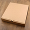Wholesale Custom Pure Color Food Grade Degradable White Cardboard Corrugated Paper Pizza Box