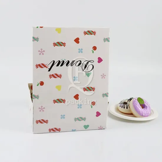 Easy to Stack Prevent Vibration Rectangle Paper Cake Box for Opening Ceremony