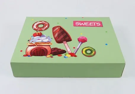 8inch Custom Package Printed Cheese Cake Box, Cake Carrying Box, Birthday Cake Packaging Box