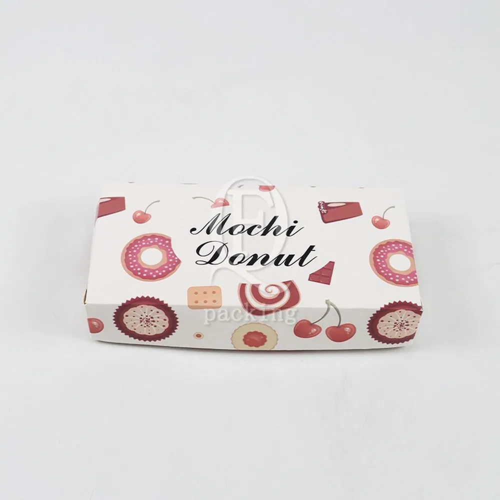 Easy to Stack Anti-Scratch Collapsible Paper Pink Cake Box for Cake Shop