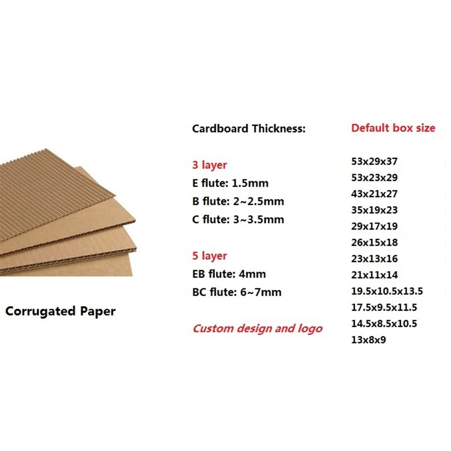2025 New Arrived Cheap Personalised Color Printed Corrugated Paper Box Colorful Box