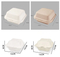 Factory Wholesale Customized Degradable Food Grade Disposable Takeaway Kraft Paper Cardboard Bagasse Burger Box