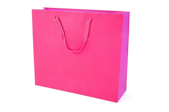 Cheap Wholesale Degradable Portable Kraft Paper Food Gift Bag with Handle Custom Logo Printing Colorful Shopping Bags