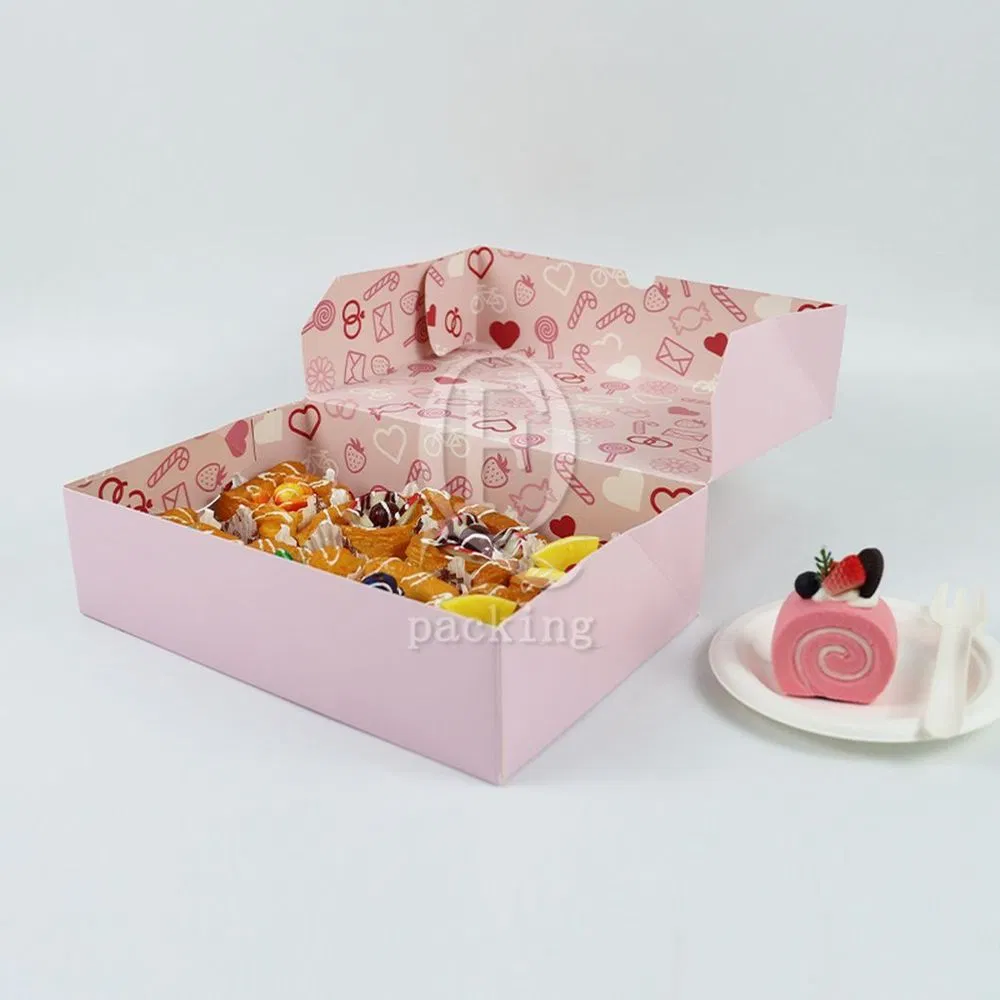 Easy to Assemble Customized Paper Boxes for Cake for Family Gathering