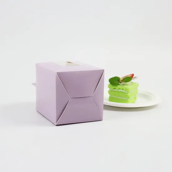 Custom Package Printed Cheese Cake Box, Cake Carrying Box, Birthday Cake Packaging Box