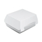 Wholesale Custom Food Grade Eco-Friendly Disposable Takeaway Hamburger Container Embossing Vanishing Matt Lamination Fast Food Kraft Cardboard Paper Burger Box