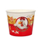 Factory Customized Printing Logo Food Grade Disposable Popcorn Fried Chicken Burger Family Cardboard Packaging Bucket