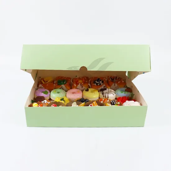 6inch Biodegradable Packing Cake Food Gift Brown Cardboard Paper Box with Custom Logo