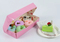 Factory Cheap Custom Transparent Window Printed Logo Size Food Grade Doughnut Wholesale Disposable Bakery Delivery Packing Macaron Paper Cake Cardboard Box