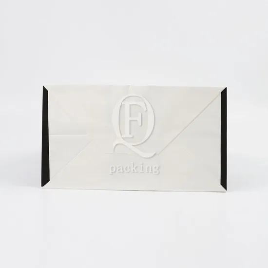Wholesale Custom Printing Luxury Personalized Multi-Color Degradable Eco-Friendly Recyclable Shopping Gift Fruit Food Packaging Kraft White Card Paper Bag