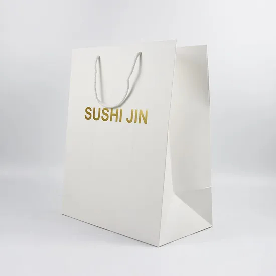 Brown Kraft Paper Take Away Bags Food Delivery Packaging Bag with Customized Printing