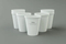 Wholesale Food Grade Eco-Friendly Disposable Custom Juice Plastic Storage Packaging Bubble Milk Tea Juice Clear Plastic Cold Hot Drink Paper Cup