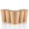 Wholesale Food Grade Eco-Friendly Disposable Custom Juice Plastic Storage Packaging Bubble Milk Tea Juice Clear Plastic Cold Hot Drink Paper Cup