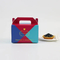 Biodegradable Mini Puff Bar Cardboard Paper Packaging Birthday Gift Handle Cake Box