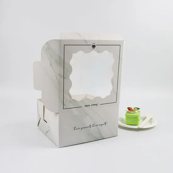 Custom Donut Box Doughnut Package Bakery Cake Boards Box Personalized Boxes
