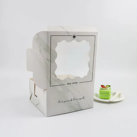 Custom Donut Box Doughnut Package Bakery Cake Boards Box Personalized Boxes