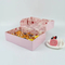 Factory Wholesale Cheap Personalized Luxury Customized Printed Logo Size Food Grade Disposable Packaging Macaron Cake Doughnut Sweet Cardboard Box