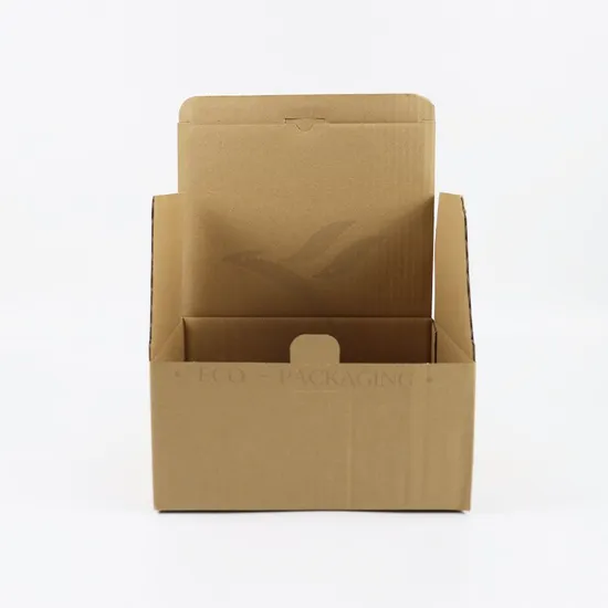Factory Wholesale Customized Size Printing Logo Eco-Friendly Recyclable Shoe Gift Fruit Vegetable Packaging Delivery Shipping Corrugated Kraft Paper Box
