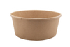 Cheap Wholesale Disposable Food Grade Eco-Friendly Customized Printing Kraft Paper Bagasse Food Salad Packaging Container Bowl Coating Soup Cup with Lid