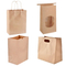 Custom Logo Recyclable Eco-Friendly Paper Food Handle Bags Take Away Paper Bags