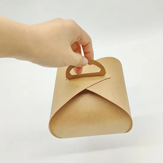 Custom Bakery Cupcake Holder Containers Food Grade Cake Box Printing Foldable Packaging Box