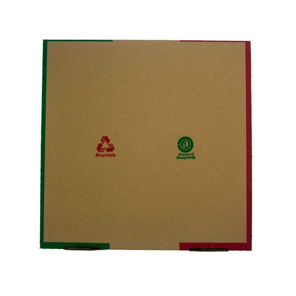 Wholesale Factory Biodegradable Pizza Cardboard Custom Logo Size Printed Pizza Box
