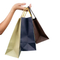 Custom Printed Your Own Logo White Brown Kraft Gift Craft Shopping Paper Bag with Handles