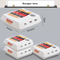 Disposable Fried Chicken Burger Fries Takeaway Packaging Box Boxes with Logo