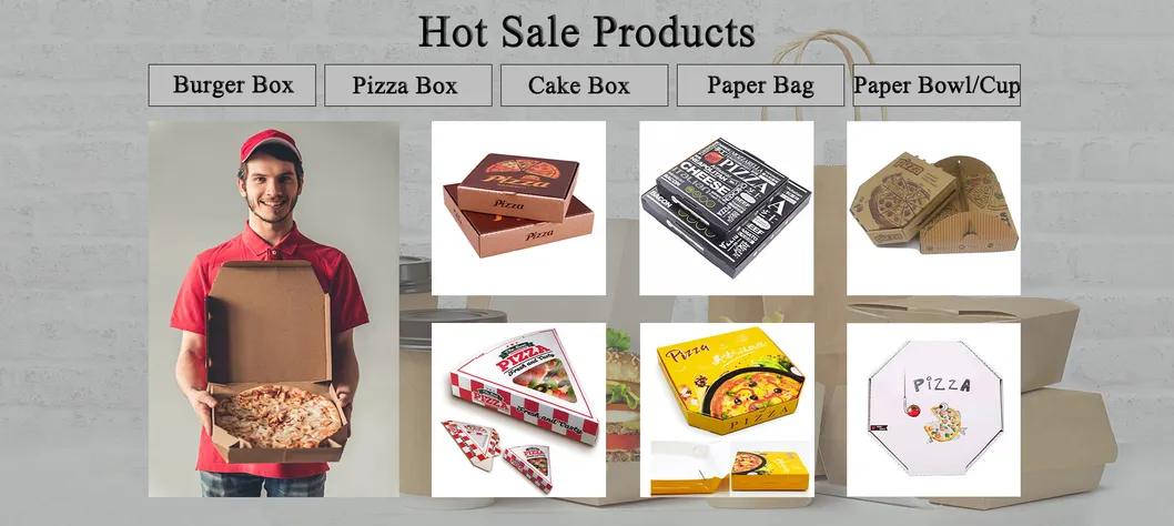 Factory Wholesale Bio-Degradable Bagasse Bento Box Sugar Cane Box for Burger Takeaway Packaging