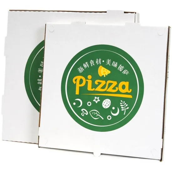 Custom Print Pizza Packing Box 12 Inch Pizza Box Cardboard Box Pizza Box