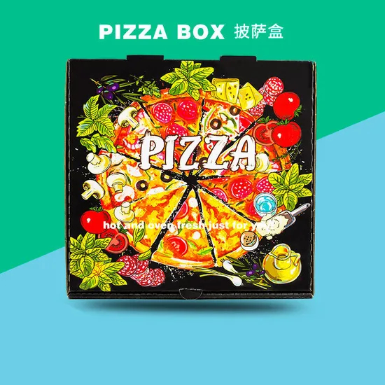 Custom Print Pizza Packing Box 12 Inch Pizza Box Cardboard Box Pizza Box