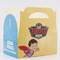 Custom White Cardboard Cake Box Children Cake Box Colorful Paper Cake Box with Handle