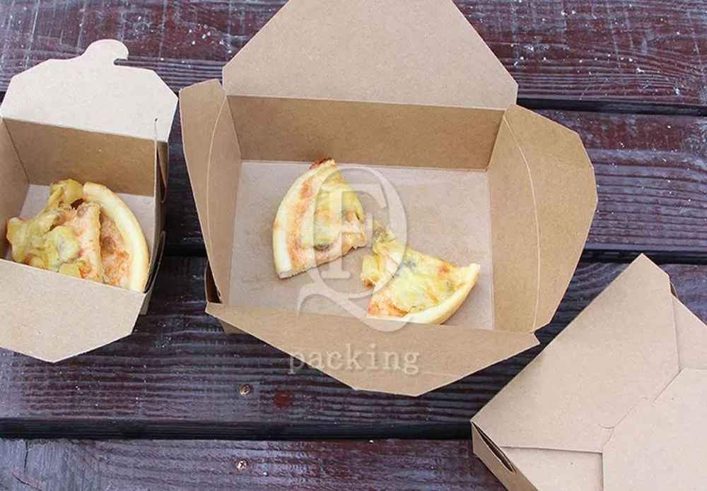 Sealed Performance Easy to Clean Customized Snack Packaging Box for Buffet