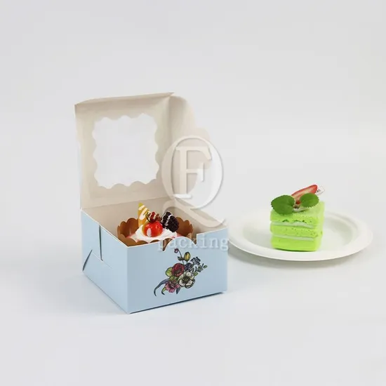 Exquisite Prevent Vibration Customized Cake Paper Boxes for School Event