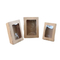 Disposable Party Box Kraft Paper Sushi Salad with Clear Anti Fog Pet Window Wholesale Greatquality Factory Outlet Hot Sale Advanced Durable Fast Food Box